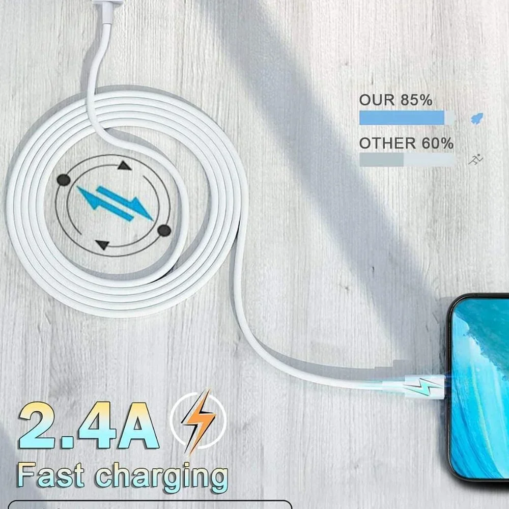 New 4 Pack iphone Charging Cables